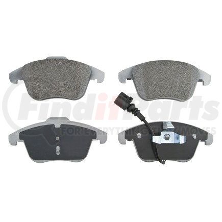 MX1375 by WAGNER - Wagner Brake ThermoQuiet MX1375 Semi-Metallic Disc Brake Pad Set