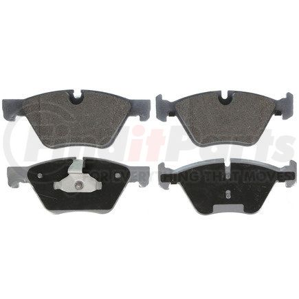 MX1504 by WAGNER - Wagner Brake ThermoQuiet MX1504 Semi-Metallic Disc Brake Pad Set