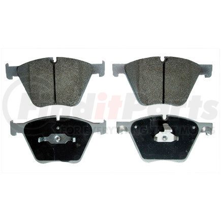 MX1443 by WAGNER - Wagner Brake ThermoQuiet MX1443 Semi-Metallic Disc Brake Pad Set