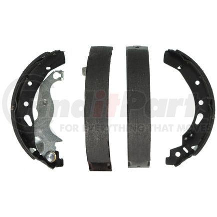 PAB991 by WAGNER - ThermoQuiet Drum Brake Shoe Set