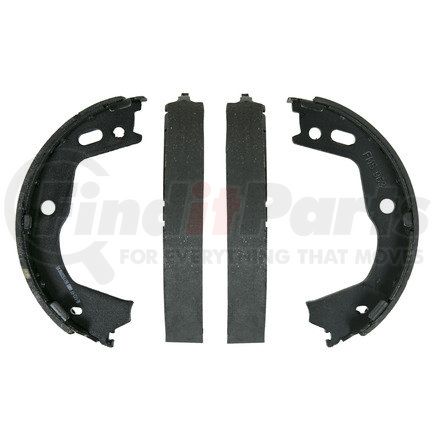 Wagner PAB963 Parking Brake Shoe ThermoQuiet Drum Brake Shoe Set