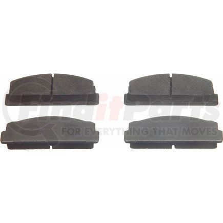 PD54 by WAGNER - Wagner Brake ThermoQuiet PD54 Ceramic Disc Brake Pad Set