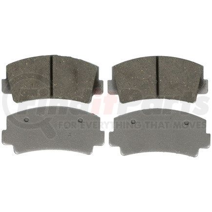 PD76 by WAGNER - Wagner Brake ThermoQuiet PD76 Disc Brake Pad Set
