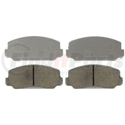 PD130 by WAGNER - Wagner Brake ThermoQuiet PD130 Disc Brake Pad Set