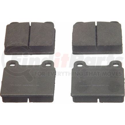 PD45A by WAGNER - Wagner Brake ThermoQuiet PD45A Ceramic Disc Brake Pad Set