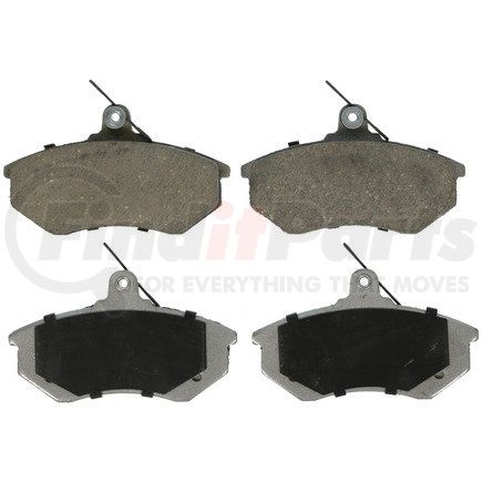 PD227A by WAGNER - Wagner Brake ThermoQuiet PD227A Disc Brake Pad Set