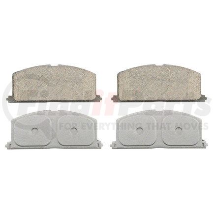 PD242 by WAGNER - Wagner Brake ThermoQuiet PD242 Disc Brake Pad Set