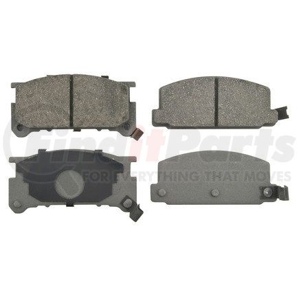 PD291 by WAGNER - Wagner Brake ThermoQuiet PD291 Ceramic Disc Brake Pad Set