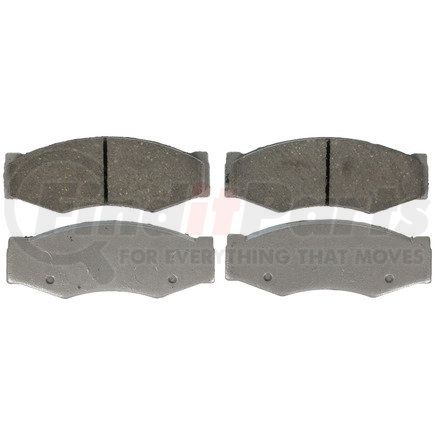 PD265 by WAGNER - Wagner Brake ThermoQuiet PD265 Ceramic Disc Brake Pad Set