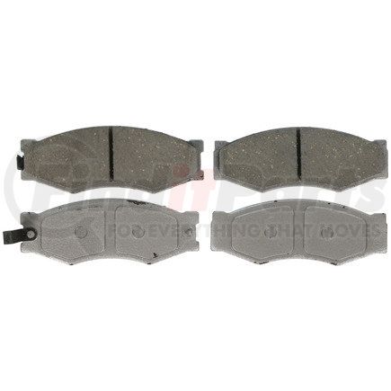 PD266A by WAGNER - Wagner Brake ThermoQuiet PD266A Ceramic Disc Brake Pad Set