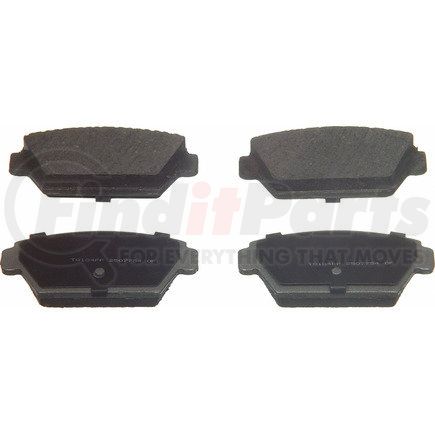 PD329 by WAGNER - Wagner Brake ThermoQuiet PD329 Disc Brake Pad Set