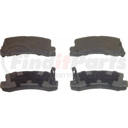 PD352 by WAGNER - Wagner Brake ThermoQuiet PD352 Disc Brake Pad Set