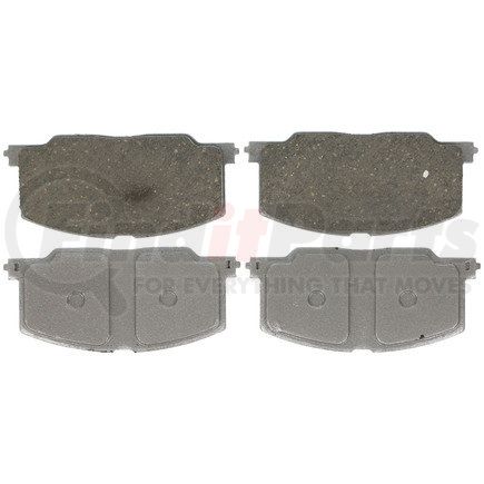 PD356 by WAGNER - Wagner Brake ThermoQuiet PD356 Disc Brake Pad Set