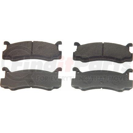 PD366 by WAGNER - Wagner Brake ThermoQuiet PD366 Ceramic Disc Brake Pad Set