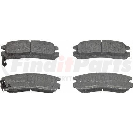 PD383 by WAGNER - Wagner Brake ThermoQuiet PD383 Disc Brake Pad Set