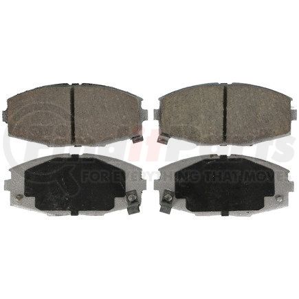 PD336 by WAGNER - Wagner Brake ThermoQuiet PD336 Ceramic Disc Brake Pad Set