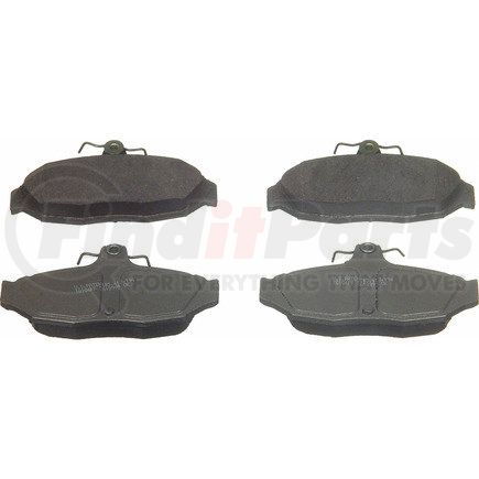 PD347A by WAGNER - Wagner Brake ThermoQuiet PD347A Ceramic Disc Brake Pad Set