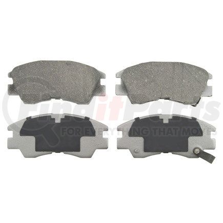 PD349 by WAGNER - Wagner Brake ThermoQuiet PD349 Ceramic Disc Brake Pad Set