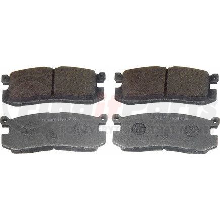 Wagner PD400 Disc Brake Pad Set Wagner Brake ThermoQuiet PD400 Disc Brake Pad Set