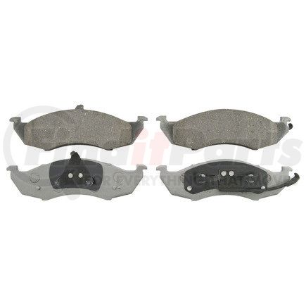 PD417 by WAGNER - Wagner Brake ThermoQuiet PD417 Disc Brake Pad Set