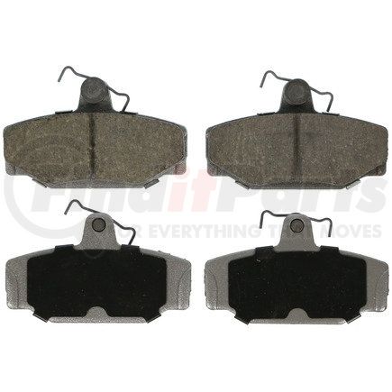 PD391 by WAGNER - Wagner Brake ThermoQuiet PD391 Disc Brake Pad Set