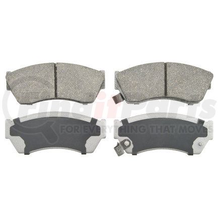 PD451 by WAGNER - Wagner Brake ThermoQuiet PD451 Ceramic Disc Brake Pad Set