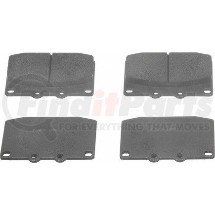 PD463 by WAGNER - Wagner Brake ThermoQuiet PD463 Disc Brake Pad Set