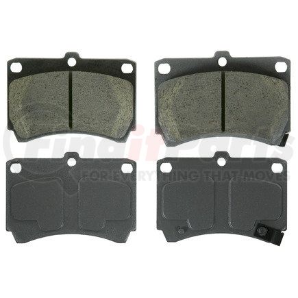 PD466A by WAGNER - Wagner Brake ThermoQuiet PD466A Disc Brake Pad Set