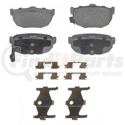 PD429 by WAGNER - Wagner Brake ThermoQuiet PD429 Disc Brake Pad Set