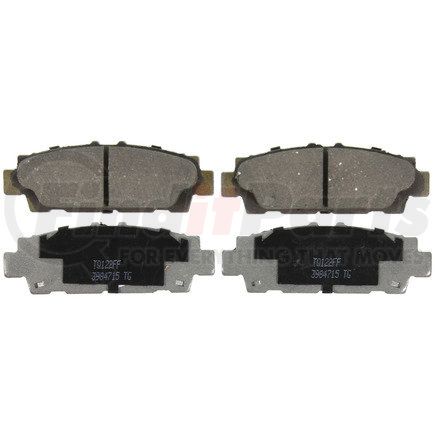 PD488 by WAGNER - Wagner Brake ThermoQuiet PD488 Disc Brake Pad Set