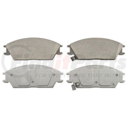 PD497 by WAGNER - Wagner Brake ThermoQuiet PD497 Disc Brake Pad Set