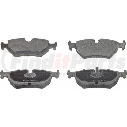 PD517 by WAGNER - Wagner Brake ThermoQuiet PD517 Disc Brake Pad Set