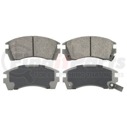 PD509 by WAGNER - Wagner Brake ThermoQuiet PD509 Disc Brake Pad Set