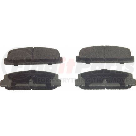 PD482A by WAGNER - Wagner Brake ThermoQuiet PD482A Disc Brake Pad Set