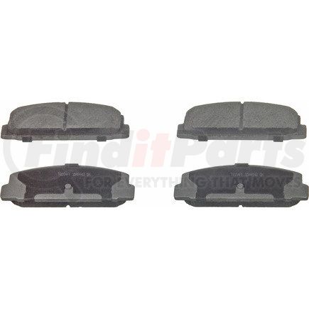 PD482 by WAGNER - Wagner Brake ThermoQuiet PD482 Disc Brake Pad Set