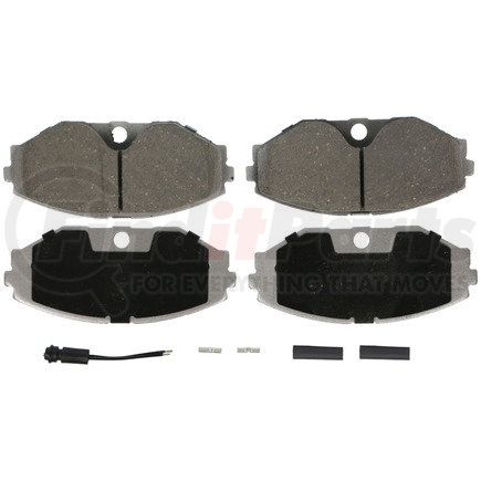 PD486 by WAGNER - Wagner Brake ThermoQuiet PD486 Disc Brake Pad Set