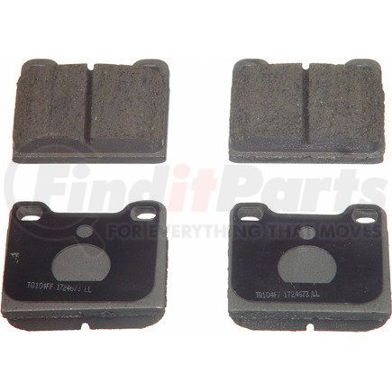 PD541 by WAGNER - Wagner Brake ThermoQuiet PD541 Ceramic Disc Brake Pad Set