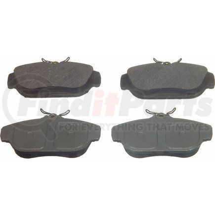 PD542 by WAGNER - Wagner Brake ThermoQuiet PD542 Disc Brake Pad Set