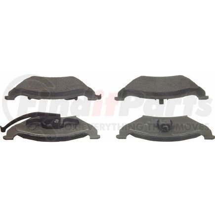 PD544 by WAGNER - Wagner Brake ThermoQuiet PD544 Disc Brake Pad Set