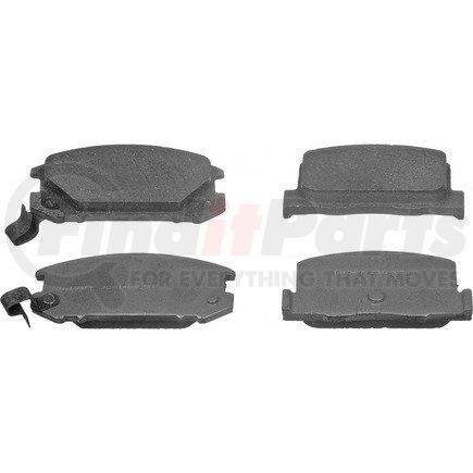 PD528A by WAGNER - Wagner Brake ThermoQuiet PD528A Disc Brake Pad Set