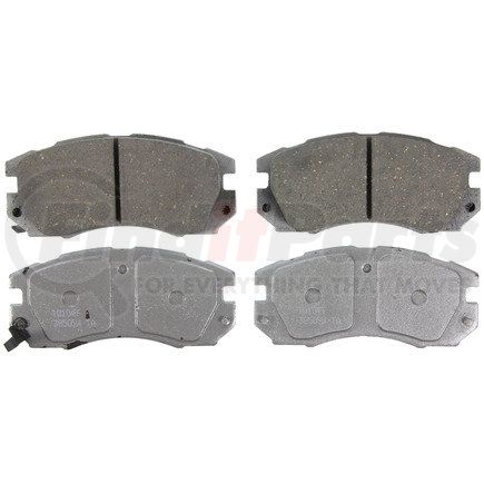 PD563 by WAGNER - Wagner Brake ThermoQuiet PD563 Disc Brake Pad Set