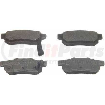 PD564 by WAGNER - Wagner Brake ThermoQuiet PD564 Ceramic Disc Brake Pad Set