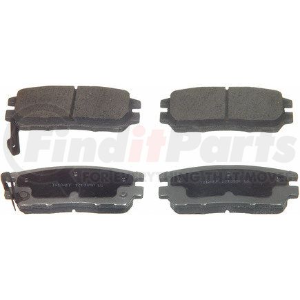 PD567 by WAGNER - Wagner Brake ThermoQuiet PD567 Disc Brake Pad Set