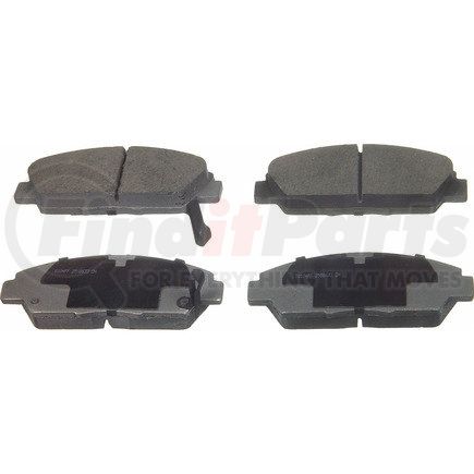 PD568 by WAGNER - Wagner Brake ThermoQuiet PD568 Disc Brake Pad Set