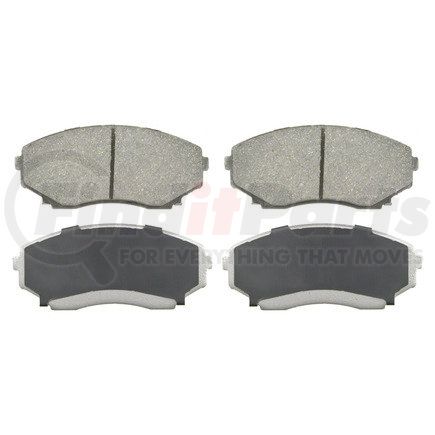 PD551 by WAGNER - Wagner Brake ThermoQuiet PD551 Disc Brake Pad Set