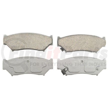 PD556 by WAGNER - Wagner Brake ThermoQuiet PD556 Disc Brake Pad Set