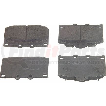 PD585 by WAGNER - Wagner Brake ThermoQuiet PD585 Ceramic Disc Brake Pad Set