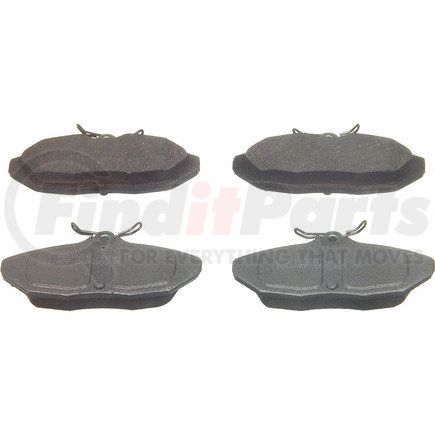 PD599 by WAGNER - Wagner Brake ThermoQuiet PD599 Ceramic Disc Brake Pad Set