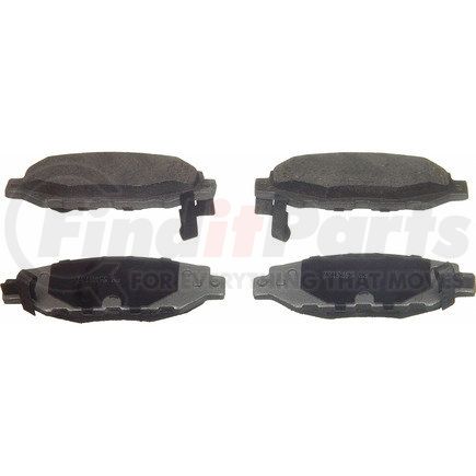 PD572A by WAGNER - Wagner Brake ThermoQuiet PD572A Disc Brake Pad Set