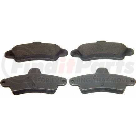 PD661 by WAGNER - Wagner Brake ThermoQuiet PD661 Disc Brake Pad Set